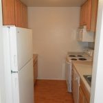 kitchen in 2 bedroom townhouse